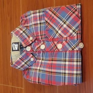 Just Max Toddler Plaid Button Down Size 2